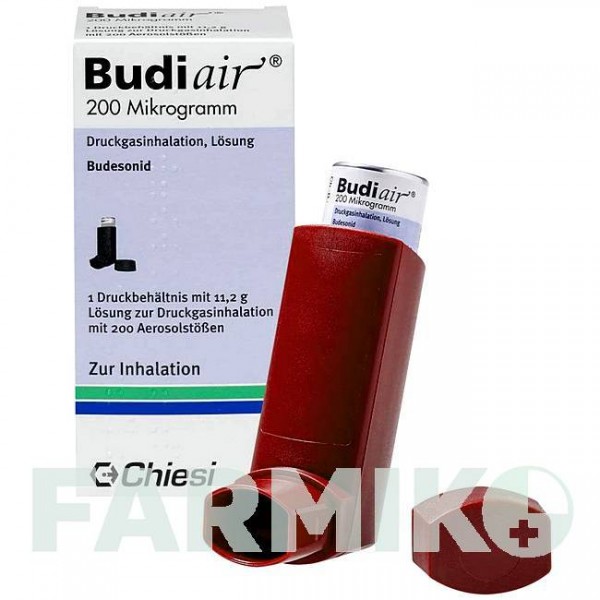 БУДІЕЙР (BUDIAIR) 200 мкг аерозоль 1 шт - Будесонід CHIESI