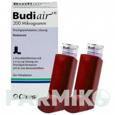 БУДИЭЙР (BUDIAIR) 200 мкг аэрозоль 2 шт - Будесонид CHIESI