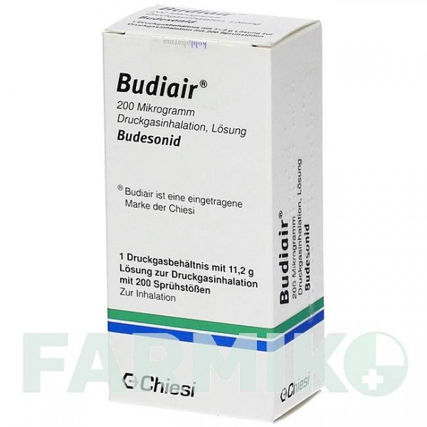 БУДИЭЙР (BUDIAIR) 200 мкг аэрозоль 2 шт - Будесонид KOHLPHARMA