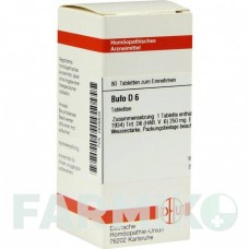 БУФО (BUFO) D 6 таблетки 80 шт - Гомеопатія DHU