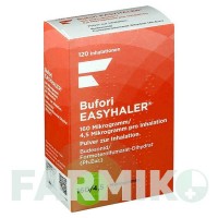 БУФОРИ (BUFORI) 160/4,5 мкг/доза 120 доз порошок 1 шт - Формотерол, Будесонид ORION