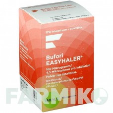 БУФОРИ (BUFORI) 160/4,5 мкг/доза 120 доз порошок 1 шт - Формотерол, Будесонид ORION