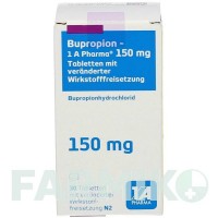 БУПРОПИОН (BUPROPION) 150 мг таблетки 30 шт - Бупропион 1 A PHARMA