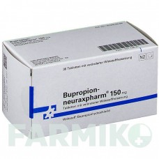 БУПРОПІОН (BUPROPION) 150 мг таблетки 30 шт - Бупропіон NEURAXPHARM