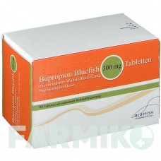 БУПРОПИОН (BUPROPION) 300 мг таблетки 90 шт - Бупропион BLUEFISH