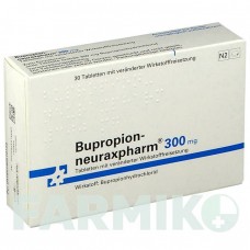 БУПРОПІОН (BUPROPION) 300 мг таблетки 30 шт - Бупропіон NEURAXPHARM