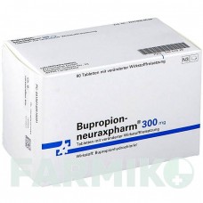 БУПРОПІОН (BUPROPION) 300 мг таблетки 90 шт - Бупропіон NEURAXPHARM