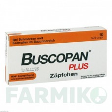 БУСКОПАН (BUSCOPAN) 10 мг/800 мг суппозитории 10 шт - Бутилскополамин, Анальгетик EMRA-MED