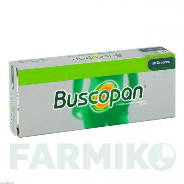 БУСКОПАН (BUSCOPAN) таблетки 50 шт - Бутилскополамин KOHLPHARMA