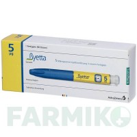 БАЕТА (BYETTA) 5 мкг раствор 1 шт - Эксенатид EURIMPHARM