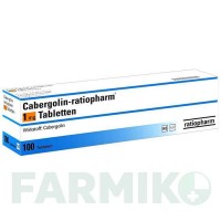 КАБЕРГОЛІН (CABERGOLIN) 1 мг таблетки 100 шт - Каберголін RATIOPHARM