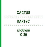 КАКТУС (CACTUS) C 30 глобули 0,5 г - Гомеопатія GUDJONS
