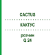 КАКТУС (CACTUS) Q 24 розчин 15 мл - Гомеопатія GUDJONS