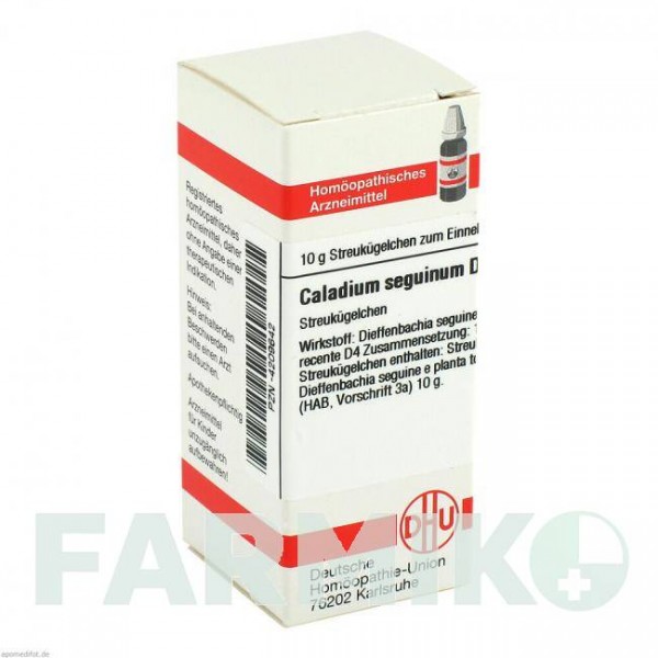 КАЛАДІУМ (CALADIUM) D 4 глобули 10 г - Гомеопатія DHU