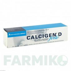 КАЛЬЦИГЕН (CALCIGEN) 1000 мг/880 МО таблетки 20 шт - Кальцію карбонат, Колекальциферол MEDA PHARMA