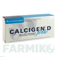 КАЛЬЦИГЕН (CALCIGEN) 1000 мг/880 МО таблетки 40 шт - Кальцію карбонат, Колекальциферол MEDA PHARMA