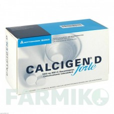 КАЛЬЦИГЕН (CALCIGEN) 1000 мг/880 МО таблетки 100 шт - Кальцію карбонат, Колекальциферол MEDA PHARMA