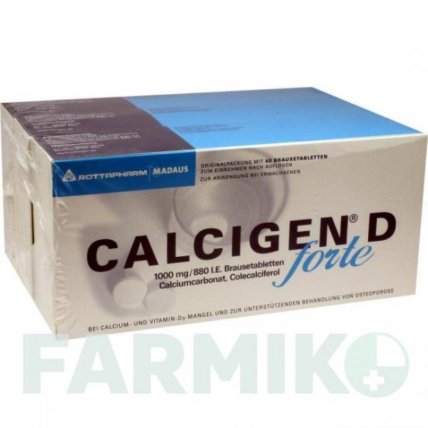 КАЛЬЦИГЕН (CALCIGEN) 1000 мг/880 МЕ таблетки 120 шт - Кальция карбонат, Колекальциферол MEDA PHARMA