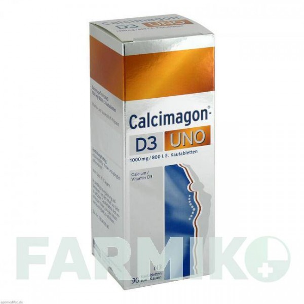 КАЛЬЦИМАГОН (CALCIMAGON) таблетки 90 шт - Кальция карбонат, Колекальциферол CHEPLAPHARM