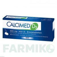 КАЛЬЦИМЕД (CALCIMED) 600 мг/400 МО таблетки 40 шт - Кальцію карбонат, Колекальциферол HERMES