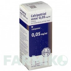 КАЛЬЦИПОТРИОЛ (CALCIPOTRIOL) 0,05 мг/мл раствор 60 мл - Кальципотриол HEXAL