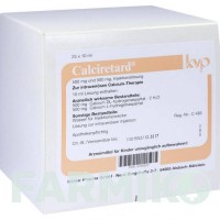 КАЛЬЦИРЕТАРД (CALCIRETARD) ампули 25x10 мл - Кальцію діаспартат KOHLER PHARMA
