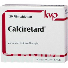 КАЛЬЦИРЕТАРД (CALCIRETARD) таблетки 20 шт - Кальция диаспартат KOHLER PHARMA