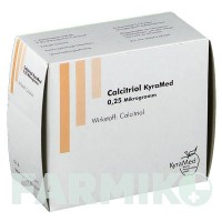 КАЛЬЦИТРІОЛ (CALCITRIOL) 0,25 мкг капсули 50 шт - Кальцитріол RENACARE NEPHROMED