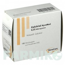 КАЛЬЦИТРИОЛ (CALCITRIOL) 0,25 мкг капсулы 100 шт - Кальцитриол RENACARE NEPHROMED