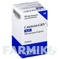 КАЛЬЦИТРІОЛ (CALCITRIOL) 0,25 мкг капсули 50 шт - Кальцитріол TEVA