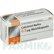 КАЛЬЦИТРІОЛ (CALCITRIOL) 0,5 мкг капсули 50 шт - Кальцитріол MEDICE PUTTER