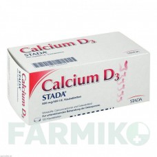 КАЛЬЦИУМ (CALCIUM) 600 мг/400 МЕ таблетки 120 шт - Кальция карбонат, Колекальциферол STADA