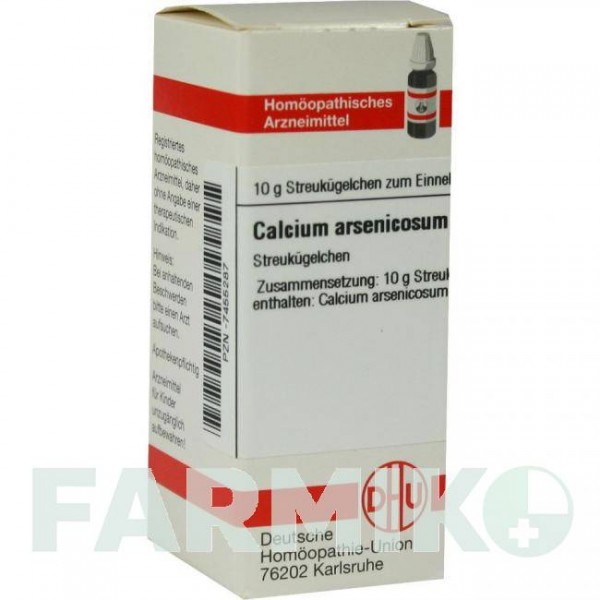 КАЛЬЦІУМ АРСЕНІКОЗУМ (CALCIUM ARSENICOSUM) D 12 глобули 10 г - Гомеопатія DHU