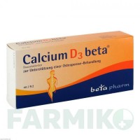 КАЛЬЦІУМ (CALCIUM) таблетки 40 шт - Кальцію карбонат, Колекальциферол BETAPHARM