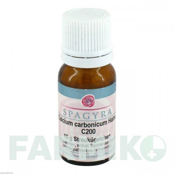 КАЛЬЦІУМ КАРБОНІКУМ (CALCIUM CARBONICUM) C 200 глобули 10 г - Гомеопатія SPAGYRA