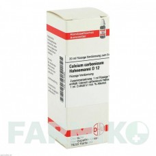 КАЛЬЦІУМ КАРБОНІКУМ (CALCIUM CARBONICUM) D 12 розчин 20 мл - Гомеопатія DHU