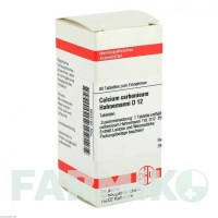 КАЛЬЦІУМ КАРБОНІКУМ (CALCIUM CARBONICUM) D 12 таблетки 80 шт - Гомеопатія DHU