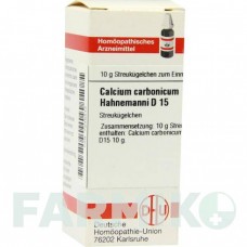 КАЛЬЦІУМ КАРБОНІКУМ (CALCIUM CARBONICUM) D 15 глобули 10 г - Гомеопатія DHU
