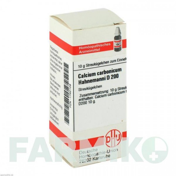 КАЛЬЦІУМ КАРБОНІКУМ (CALCIUM CARBONICUM) D 200 глобули 10 г - Гомеопатія DHU