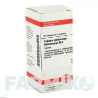 КАЛЬЦІУМ КАРБОНІКУМ (CALCIUM CARBONICUM) D 4 таблетки 80 шт - Гомеопатія DHU