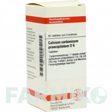 КАЛЬЦІУМ КАРБОНІКУМ (CALCIUM CARBONICUM) D 6 таблетки 80 шт - Гомеопатія DHU