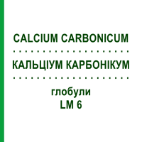 КАЛЬЦІУМ КАРБОНІКУМ (CALCIUM CARBONICUM) LM 6 глобули 10 г - Гомеопатія SPAGYRA