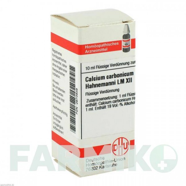 КАЛЬЦІУМ КАРБОНІКУМ (CALCIUM CARBONICUM) LM XII розчин 10 мл - Гомеопатія DHU