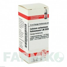 КАЛЬЦІУМ КАРБОНІКУМ (CALCIUM CARBONICUM) LM XVIII розчин 10 мл - Гомеопатія DHU