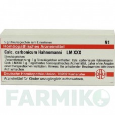 КАЛЬЦІУМ КАРБОНІКУМ (CALCIUM CARBONICUM) LM XXX глобули 5 г - Гомеопатія DHU