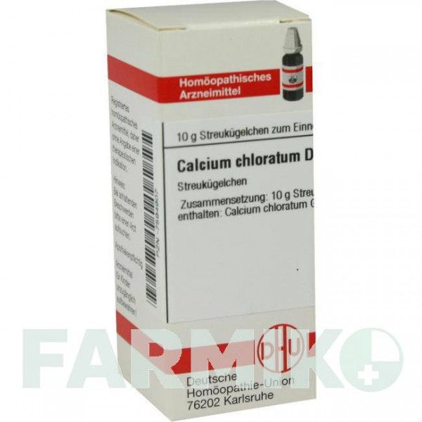 КАЛЬЦІУМ ХЛОРАТУМ (CALCIUM CHLORATUM) D 12 глобули 10 г - Гомеопатія DHU