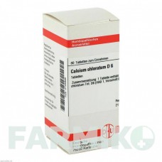 КАЛЬЦІУМ ХЛОРАТУМ (CALCIUM CHLORATUM) D 6 таблетки 80 шт - Гомеопатія DHU