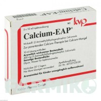 КАЛЬЦИУМ ЭП (CALCIUM EAP) ампулы 5x10 мл - Кальция соли KOHLER PHARMA