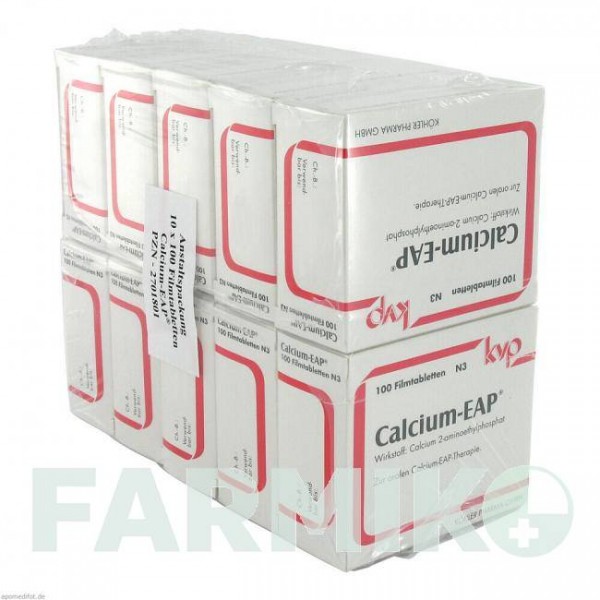 КАЛЬЦІУМ ЕП (CALCIUM EAP) таблетки 10x100 шт - Кальцію солі KOHLER PHARMA