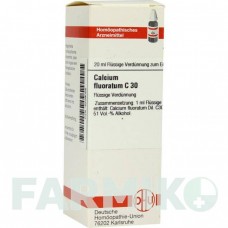 КАЛЬЦІУМ ФЛУОРАТУМ (CALCIUM FLUORATUM) C 30 розчин 20 мл - Гомеопатія DHU
